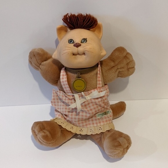 Vintage Cabbage Patch Kids Koosas cat 15” - Picture 1 of 15